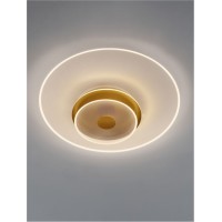 9030641 Плафонска светилка 35W Лед 3000К 2198Лм златна VALENTIN NOVA LUCE